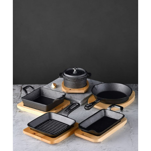 Фото - Сковорода универсальная Masterpro Cook & share 15,8 см 2 шт. (BGMP-3803-4)