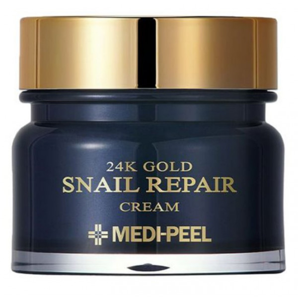 Фото - Крем для лица MEDI-PEEL 24K Gold омолаживающий Snail 50 мл (8809409345758)
