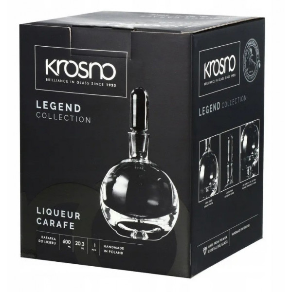 Фото - Графин Krosno LEGEND 600 мл (792668)