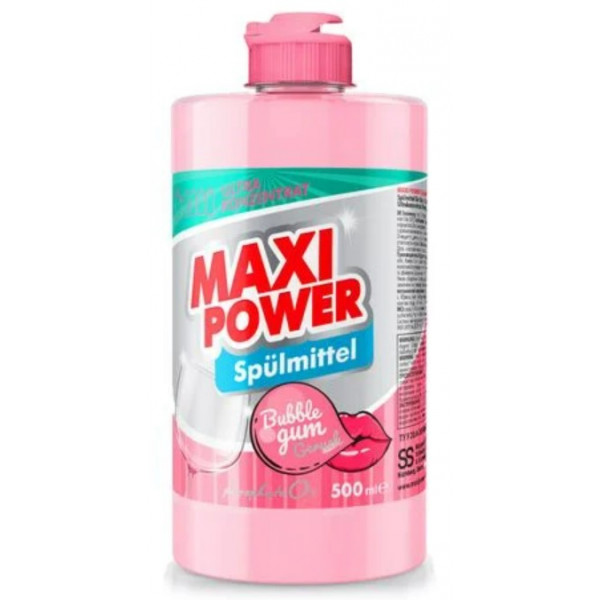 Фото - Средство для ручного мытья посуды Maxi Power Бабл Гам 500 мл (4823098411963)