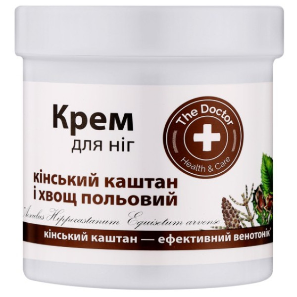 Фото - Крем для ног The Doctor Health&Care 250 мл конский каштан/хвощ полевой (4823015924477)