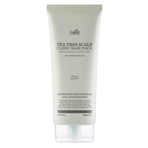 Фото - Маска для волос Lador TEA TREE SCALP CLINIC HAIR PACK 200 мл (8809500810681)