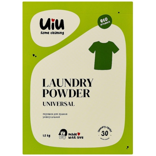 Фото - Стиральный порошок DeLaMark Universal UIU 1.2 кг (4820152333193)