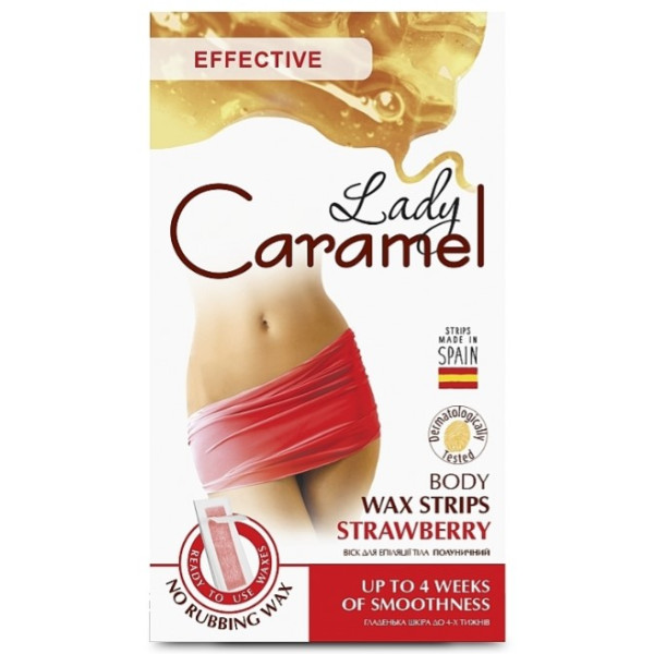 Фото - Воск для депиляции Caramel 16 шт. тела клубничный (4823015920189)