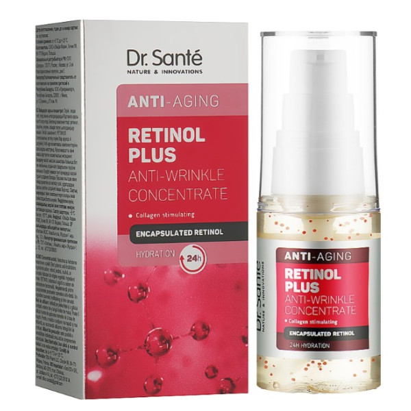 Фото - Эмульсия для лица Dr. Sante Retinol Plus 30 мл (5901845506601)