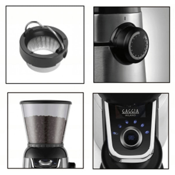 Фото - Кофемолка Gaggia RI8123/01 MD 15 Nero