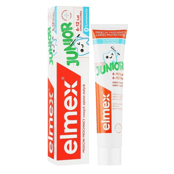 Фото - Зубная паста Elmex 75 мл Юниор (4007965560606) Фото - Зубная паста Elmex 75 мл Юниор (4007965560606)