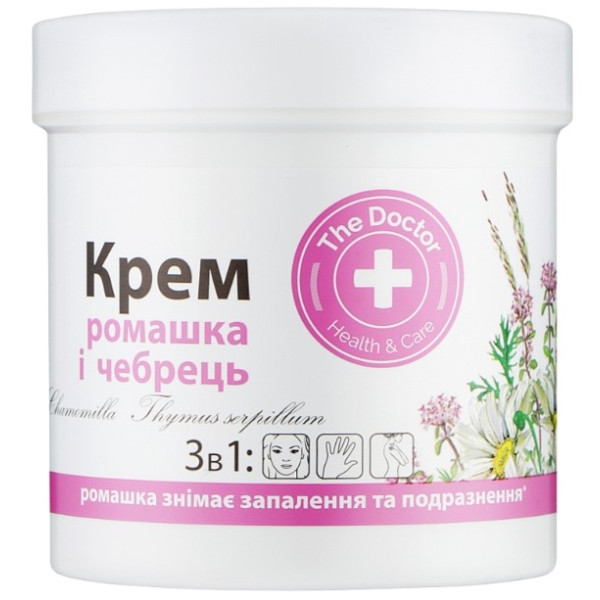 Фото - Крем для тела The Doctor Health&Care 250 мл ромашка/чабрец (4823015924545)
