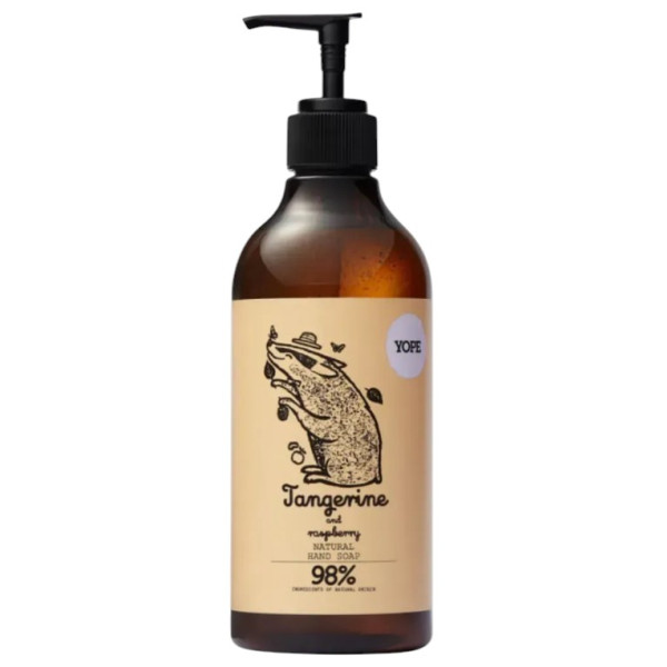 Фото - Жидкое мыло для рук Yope Hand Soap TANGERINE&RASPBERRY 500 мл (5900168903494)