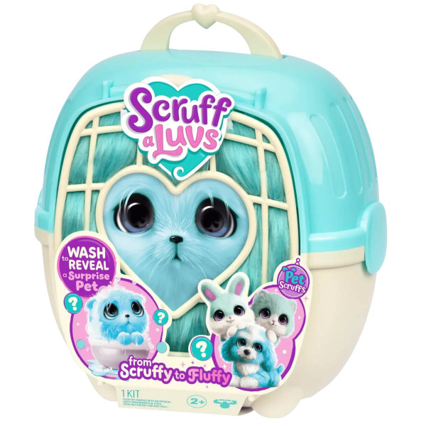 Фото - Мягкая игрушка-сюрприз Scruff a Luvs Лохматое превращение, мятный (30327)