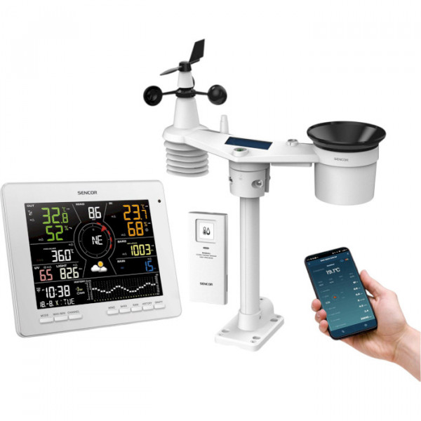 Фото - Метеостанция Sencor SWS16600WIFI