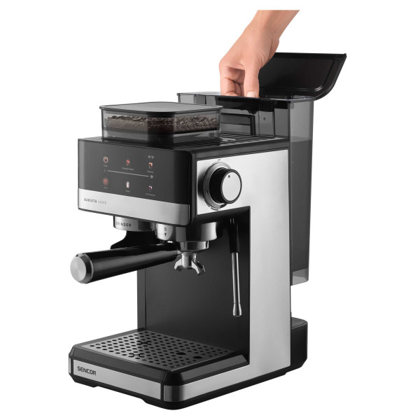 Фото - Кофеварка рожковая Sencor SES5000SS