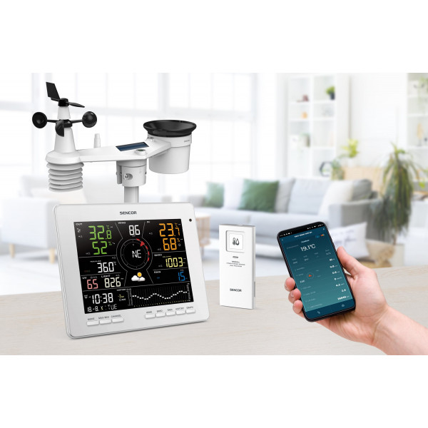 Фото - Метеостанция Sencor SWS16600WIFI