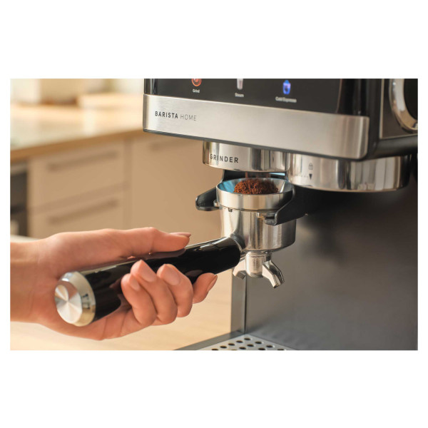 Фото - Кофеварка рожковая Sencor SES5000SS