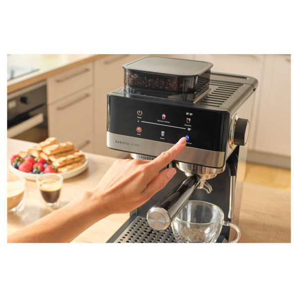 Фото - Кофеварка рожковая Sencor SES5000SS