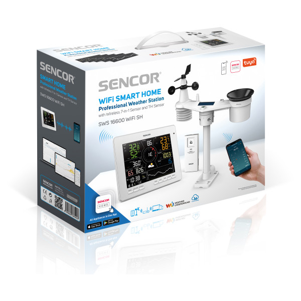Фото - Метеостанция Sencor SWS16600WIFI