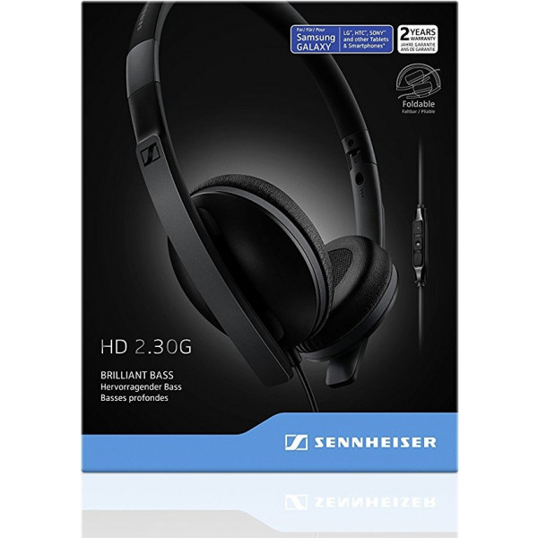 Фото - Наушники накладные Sennheiser HD 2.30 G Black