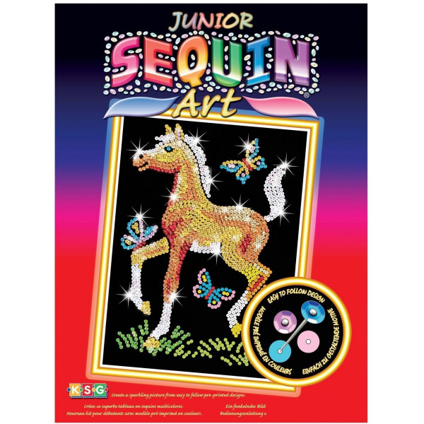 Фото - Набор для творчества из пайеток Sequin Art Лошадка Фрея Red (SA0905) Фото - Набор для творчества из пайеток Sequin Art Лошадка Фрея Red (SA0905)