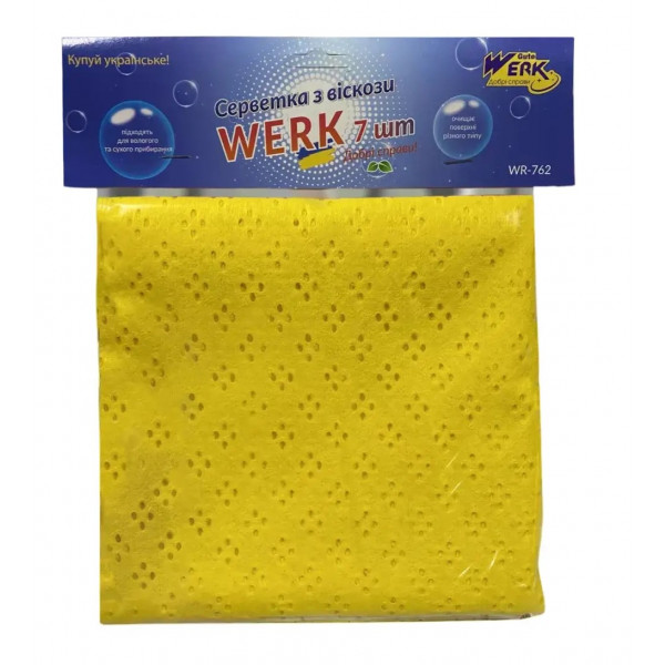 Фото - Салфетка бытовая Werk 7 шт. (WR762)
