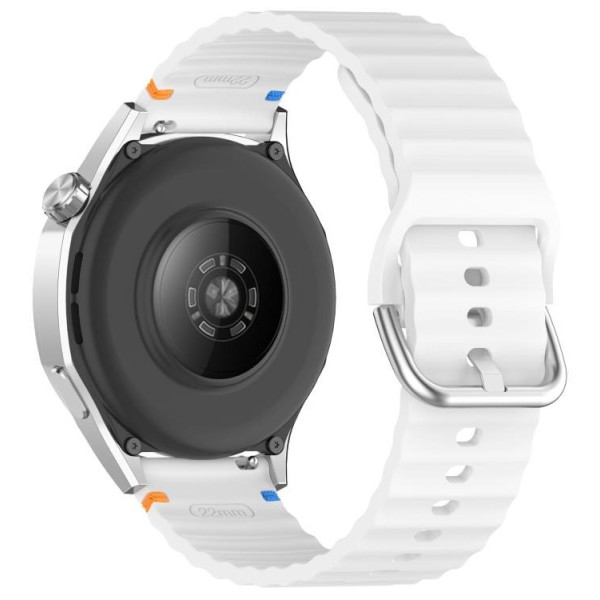 Фото - Ремешок для смарт-часов BeCover Ribbed Tape (22mm) for Xiaomi Watch 2 / 2 Pro / S4 / S3 / S1 Pro / S1 / S1 Active White (714302)