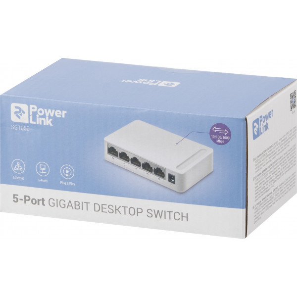 Фото - Коммутатор локальной сети (Switch) 2E SG105C