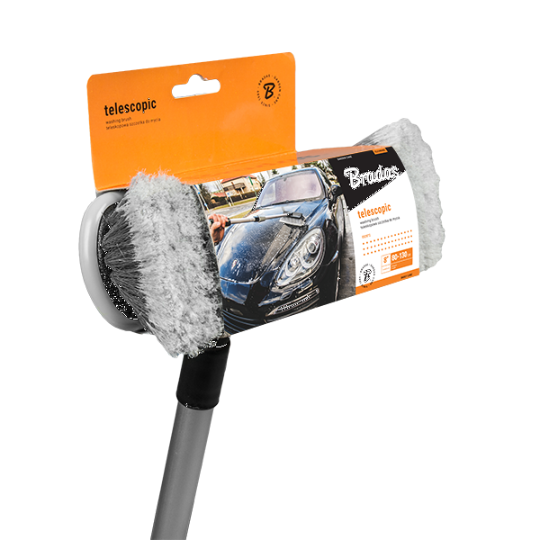 Фото - Щетка для автомобиля BRADAS 20 см с телескопическим древком 80-130 см (ES2072)