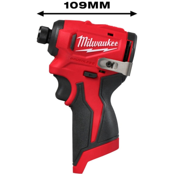 Фото - Дрель-шуруповерт Milwaukee 1/4'' HEX M12 BLIDRC-202C (4933499690)
