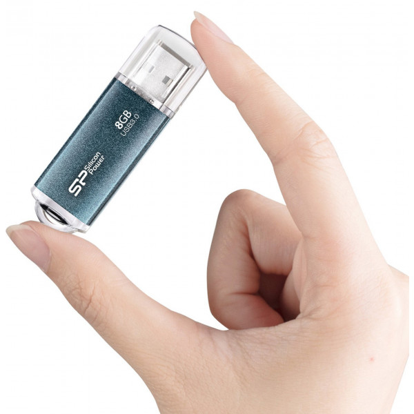 Фото - Флеш USB Silicon Power Marvel M01 8GB USB Blue (SP008GBUF3M01V1B)