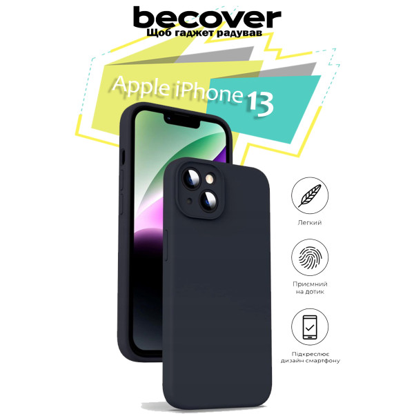 Фото - Чехол для смартфона BeCover for Apple iPhone 13 Black (707147)