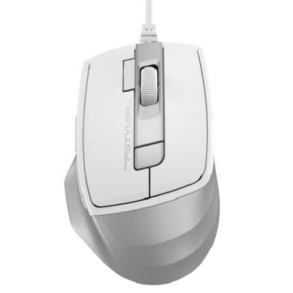 Фото - Мышь проводная A4tech Fstyler FM45S Air Silver White
