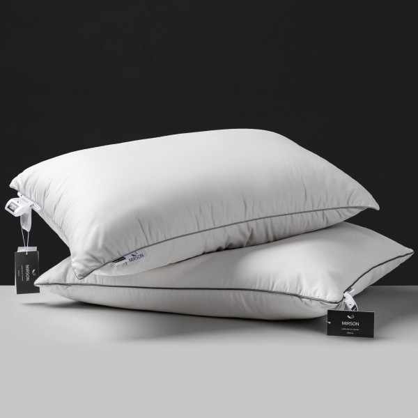 Фото - Подушка стандартная MirSon №1014 Silver Cloud Eco-Soft 60х60 см (2200010362879)