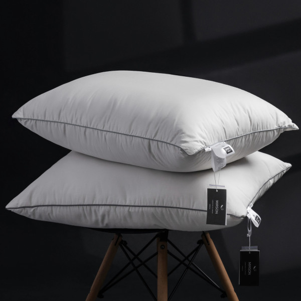 Фото - Подушка стандартная MirSon №1014 Silver Cloud Eco-Soft 60х60 см (2200010362879)