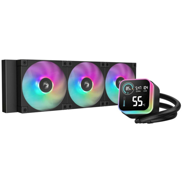 Фото - Водяная система охлаждения Deepcool LQ360 Black (R-LQ360-BKLSMW-G-1) Фото - Водяная система охлаждения Deepcool LQ360 Black (R-LQ360-BKLSMW-G-1)
