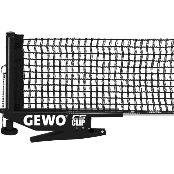 Фото - Сетка для настольного тенниса Gewo CS Clip Black (89399100)