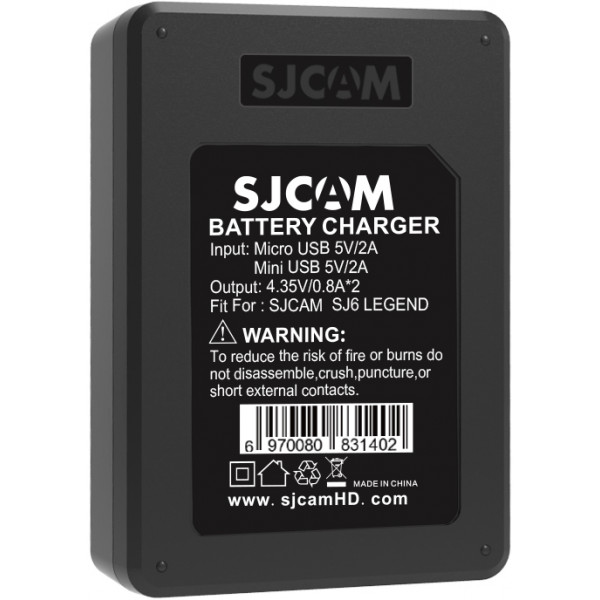 Фото - З/устройство для экшн-камеры SJCAM для SJ6 (SJ-charger-6)
