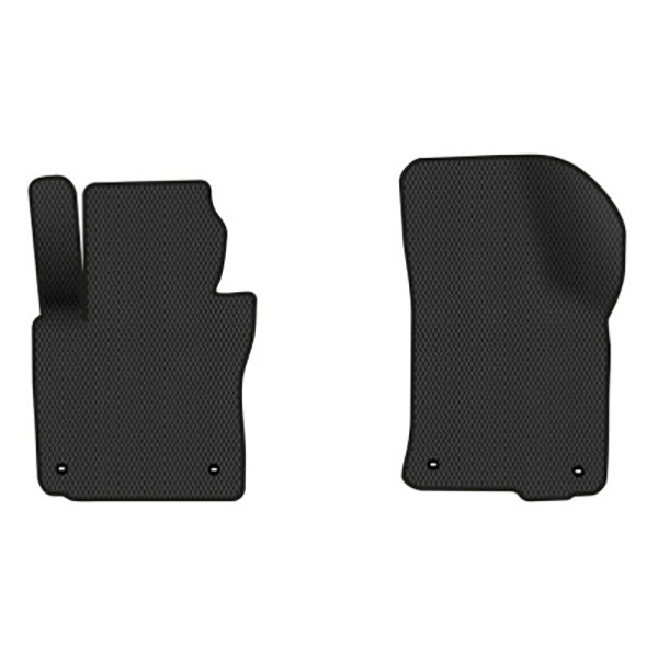 Фото - Коврики из экокожи в салон авто передние EVAtech для Octavia A5 (AT, 8 clips) Skoda 2004-2013 2 поколение Combi EU (SK12160A2TL4BBB)