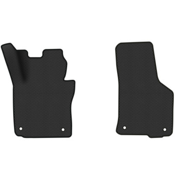 Фото - Коврики из экокожи в салон авто передние EVAtech для Octavia A5 (MT, 4 clips) Skoda 2004-2013 2 поколение Combi EU (SK12153AE2AV4BBB)