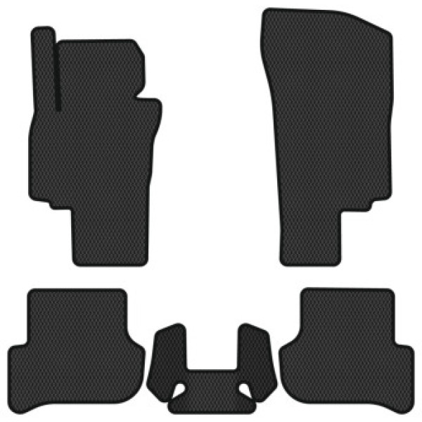Фото - EVA коврики в салон авто EVAtech для Yeti Skoda 2009-2017 1 поколение SUV EU SK3857C5RBB