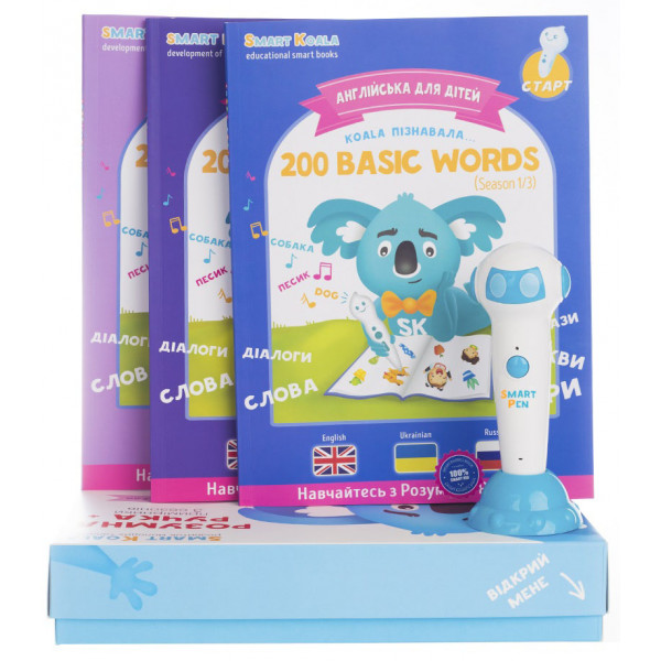 Фото - Интерактивная книга Smart Koala English Сезон 3 (SKB200BWS3)