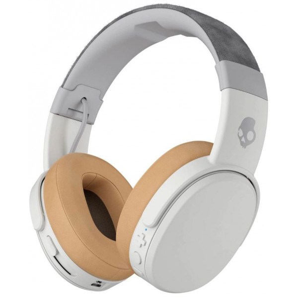 Фото - Наушники полноразмерные беспроводные Skullcandy Crusher BT Gray/Tan (S6CRW-K590)