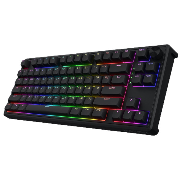 Фото - Клавиатура беспроводная игровая Hator Skyfall 80 Black-Black (HTK1180UA)