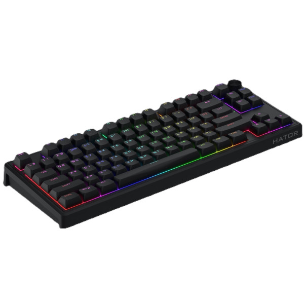 Фото - Клавиатура беспроводная игровая Hator Skyfall 80 Black-Black (HTK1180UA)