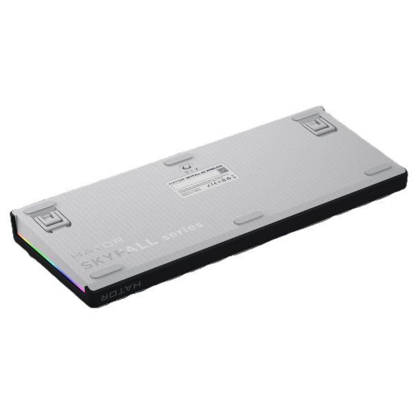 Фото - Клавиатура беспроводная игровая Hator Skyfall 80 wireless Black-White (HTK3180UA)