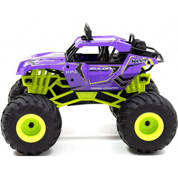 Фото - Радиоуправляемая машинка 1:16 Sulong Toys BIGFOOT OFF-ROAD на р/у – VIOLET (1:16, 27 МГц (MHz)) (SL-358RHV)