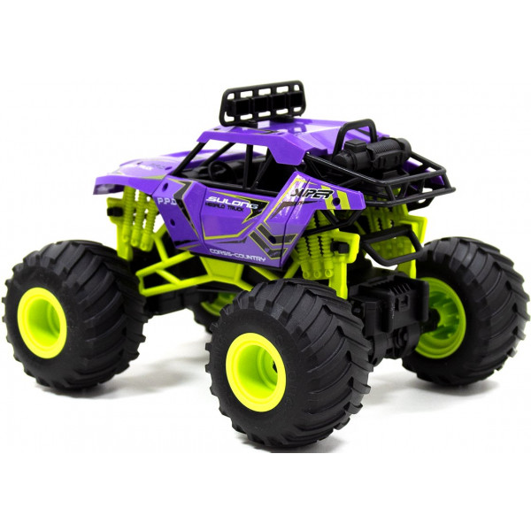 Фото - Радиоуправляемая машинка 1:16 Sulong Toys BIGFOOT OFF-ROAD на р/у – VIOLET (1:16, 27 МГц (MHz)) (SL-358RHV)