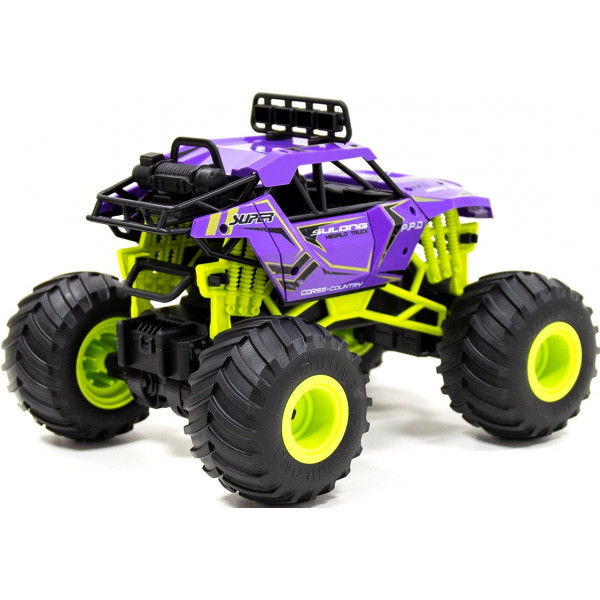 Фото - Радиоуправляемая машинка 1:16 Sulong Toys BIGFOOT OFF-ROAD на р/у – VIOLET (1:16, 27 МГц (MHz)) (SL-358RHV)