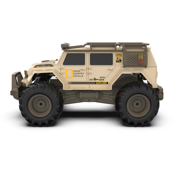 Фото - Радиоуправляемая машинка KS Drive AMPHIBIOUS 4WD (свет, звук) (SL-8018ARH)