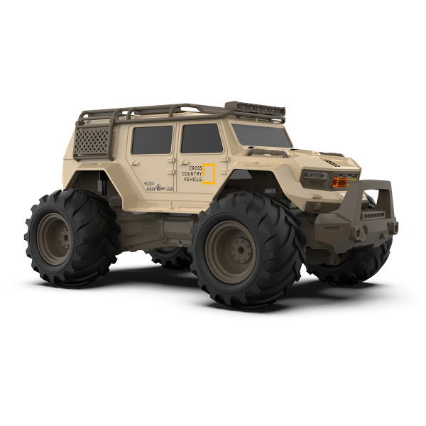 Фото - Радиоуправляемая машинка KS Drive AMPHIBIOUS 4WD (свет, звук) (SL-8018ARH)