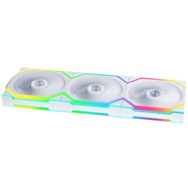 Фото - Корпусный вентилятор Lian Li UNI Fan SL WIRELESS LCD 120-3 REVERSE White (G99.12RSLLCD1W3W.00)
