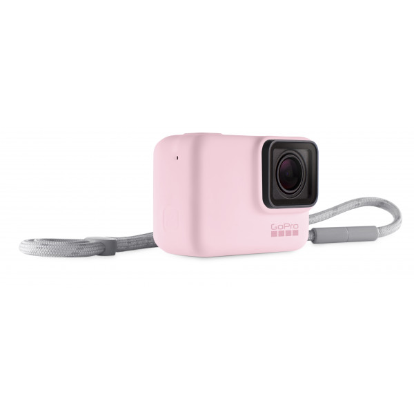 Фото - Чехол для экшн-камеры GoPro Sleeve&Lanyard Pink (ACSST-004)